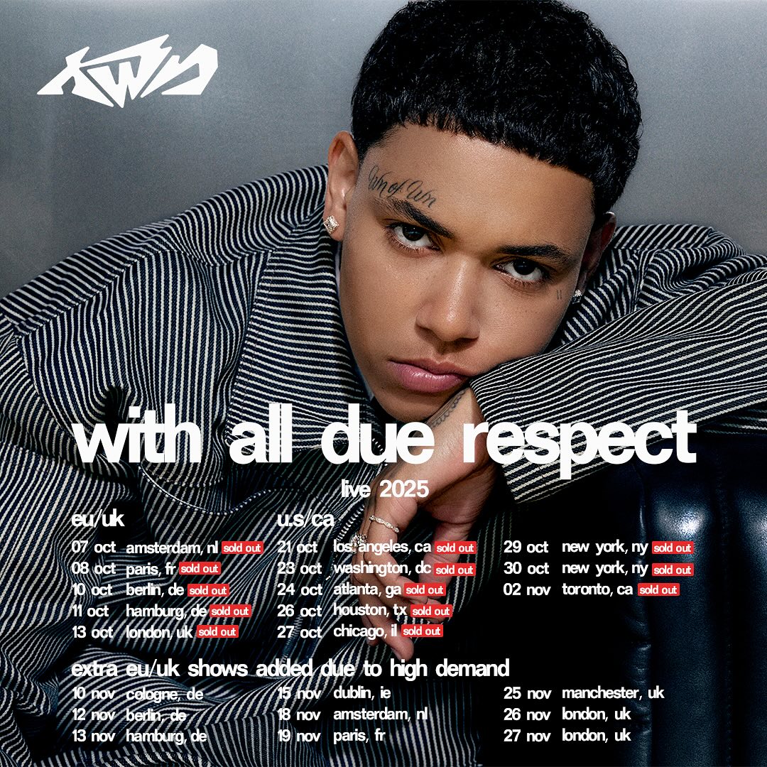 kwn with all due respect live Tour Poster 2026